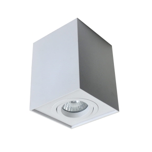 Zuma Line Quadro Spot lampa natynkowa kolor biały metal, GU10 IP20 - 89200-WH
