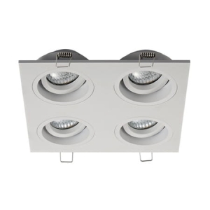 Zuma Line Chuck dl Spot lampa sufitowa kolor biały metal, 4*GU10 IP20 - 20069-WH