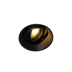 Zuma Line Oneon dl Oczko lampa sufitowa wpuszczana kolor czarny metal, GU10 IP20 - ARGU10-043