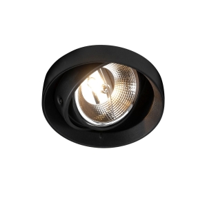 Zuma Line Oneon dl Oczko lampa sufitowa wpuszczana kolor czarny metal, GU10 IP20 - ARGU10-045